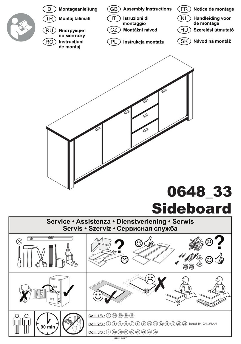 Mäusbacher 0648 33 Assembly instructions