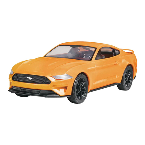 REVELL SnapTite MUSTANG GT 2018 User manual