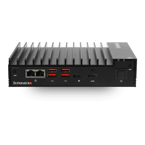 Supermicro SuperServer E100-9W-H User manual