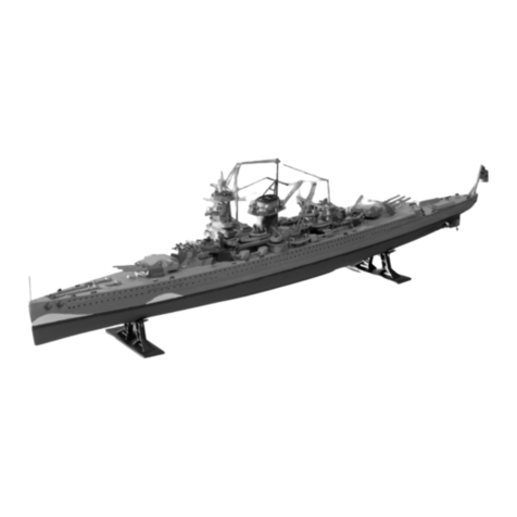 REVELL ADMIRAL GRAF SPEE User manual