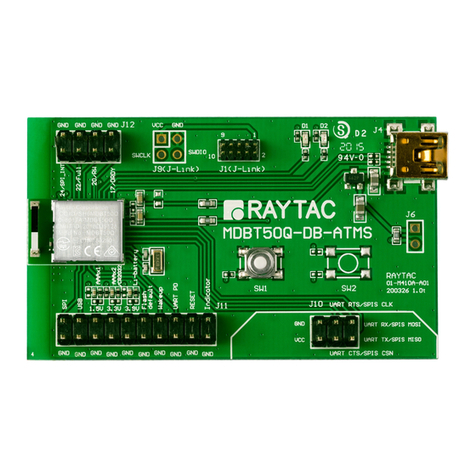 RAYTAC MDBT50Q-DB-ATMS User manual