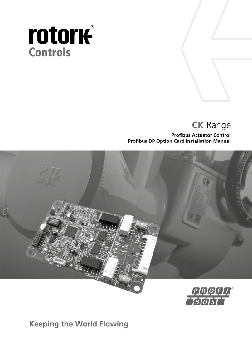rotork CK Series User manual