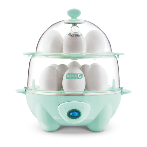 Dash Deluxe Egg Cooker instruction manual