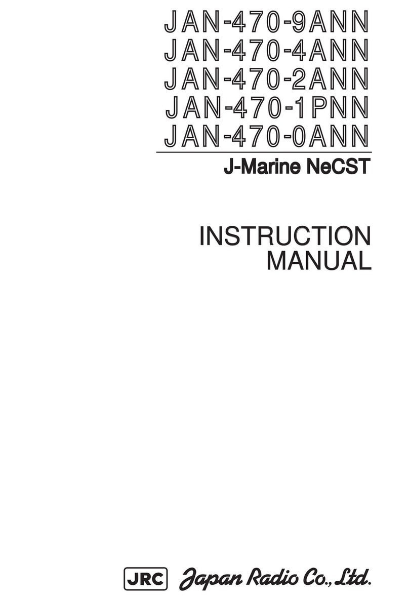 JRC J-Marine NeCST instruction manual
