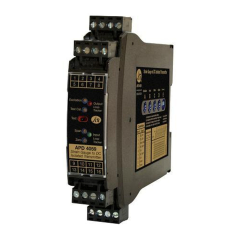 Absolute Process Instruments APD 4059 Series User manual