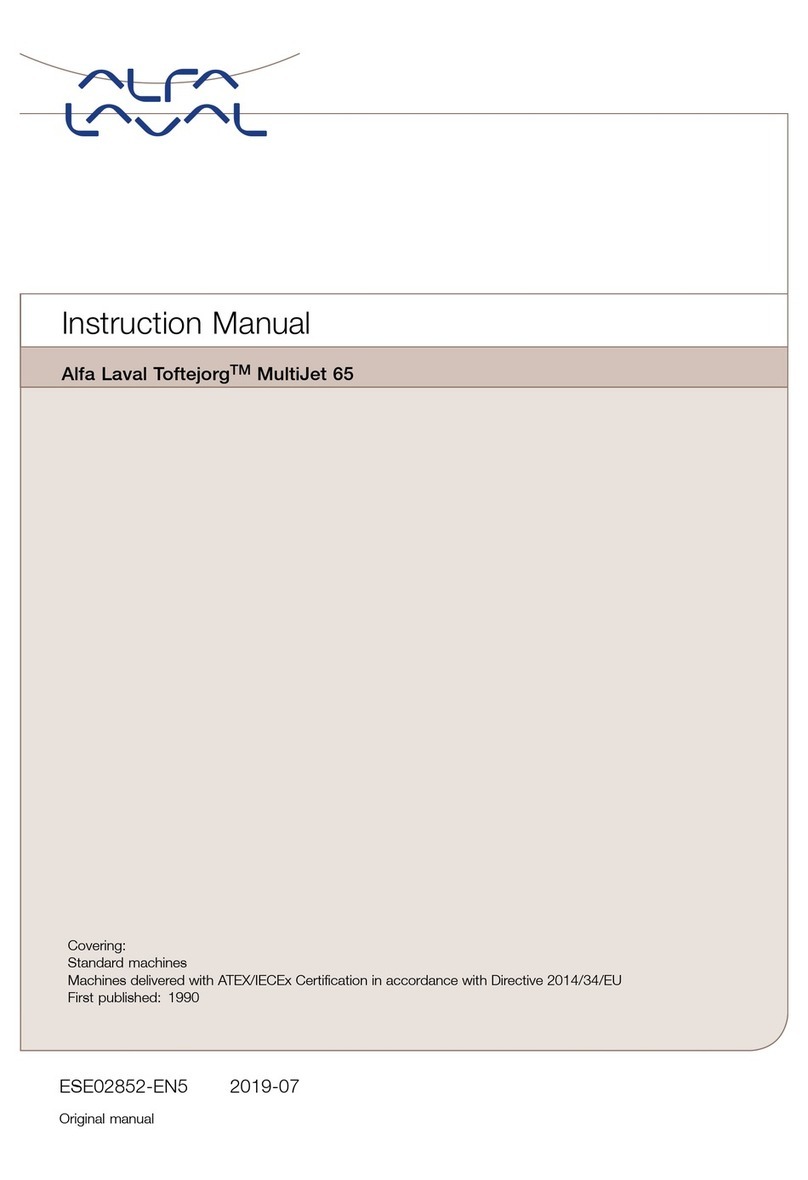 Alfalaval Toftejorg MultiJet 65 User manual