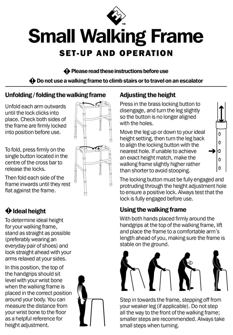 Evadale Healthcare ED1461 Setup and operation