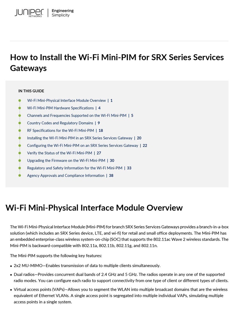 Juniper SRX-MP-WLAN-US How to install Juniper SRX-MP-WLAN-US How to install