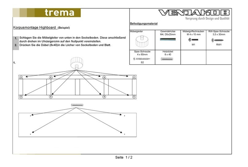 Venjakob Trema User manual