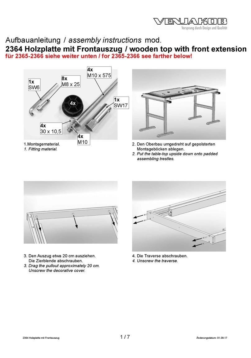 Venjakob 2364 User manual Venjakob 2364 User manual
