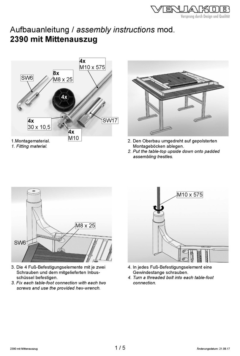 Venjakob 2390 User manual Venjakob 2390 User manual