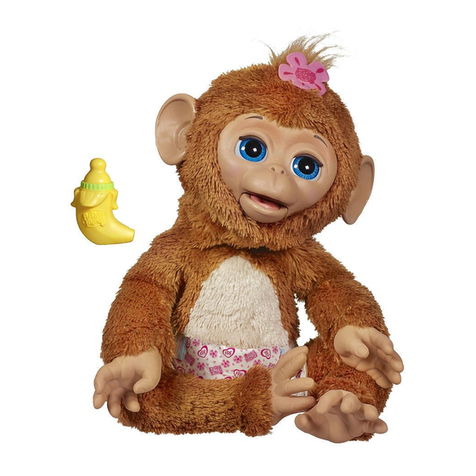 Hasbro FurReal friends Cuddles My Giggly Monkey... care guide