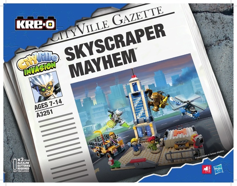 Hasbro KRE-O CityVille INVASION SKYSCRAPER MAYHEM... User manual Hasbro KRE-O CityVille INVASION SKYSCRAPER MAYHEM... User manual