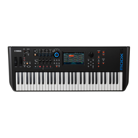 Yamaha MODX6 Instructions and recipes Yamaha MODX6 Instructions and recipes