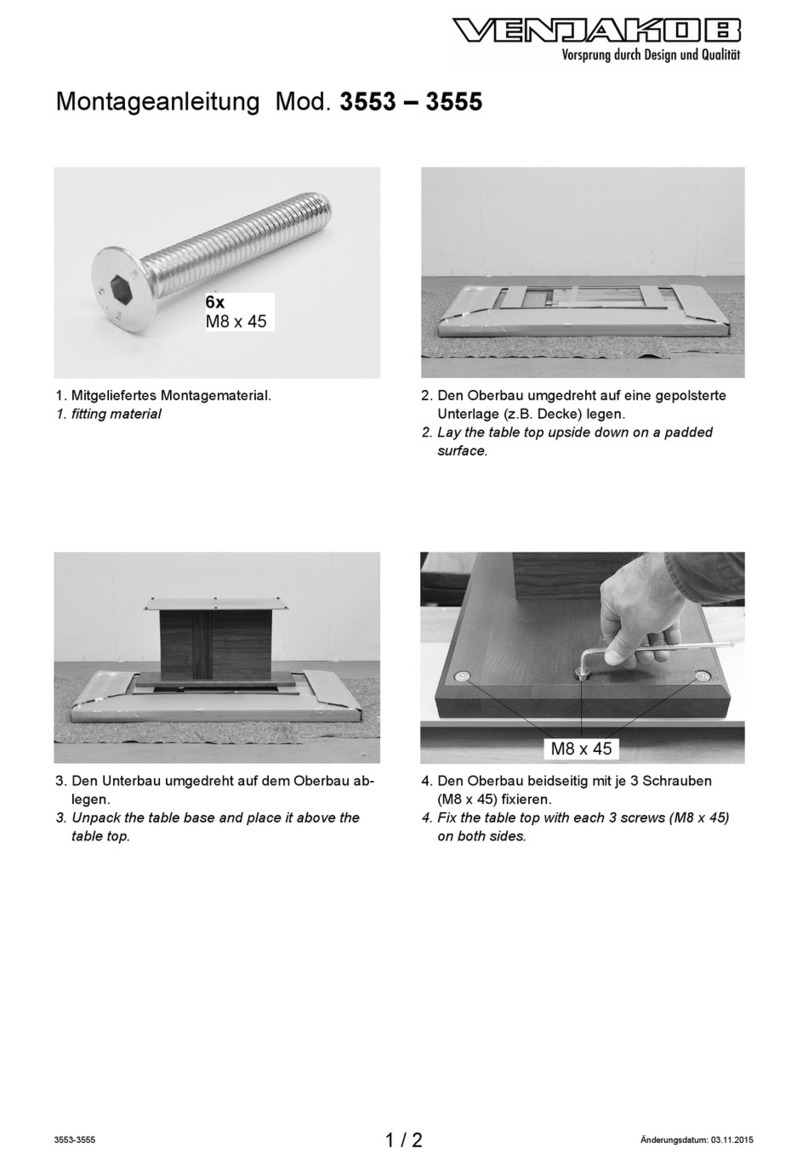 Venjakob 3553 User manual Venjakob 3553 User manual