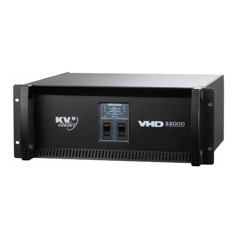 KV2 Audio VHD3200D User manual