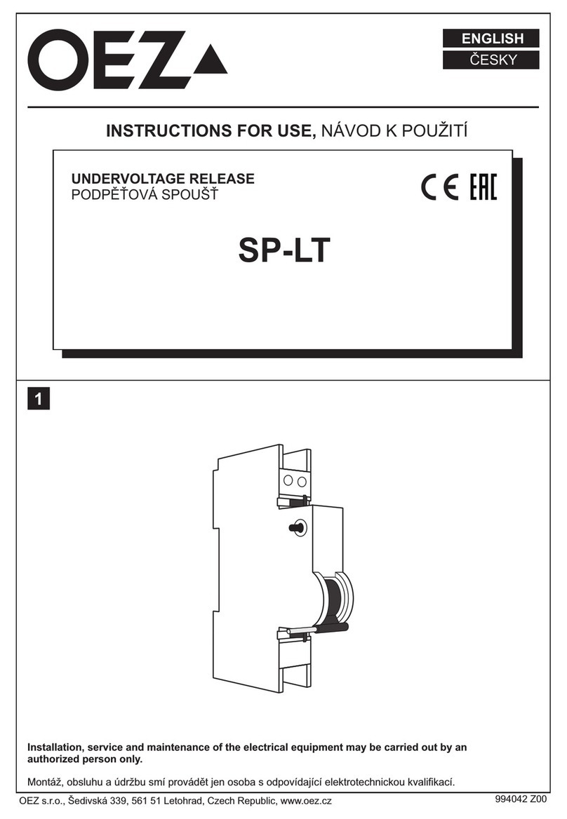 OEZ SP-LT User manual