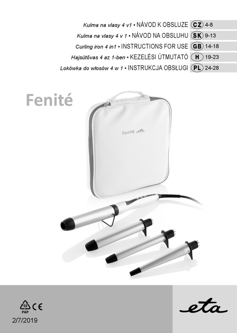 eta Fenite 8327 Instructions for use