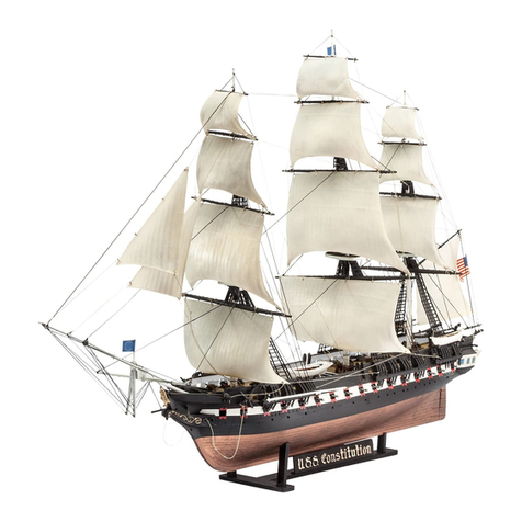 REVELL U.S.S. CONSTITUTION OLD IRONSIDES User manual