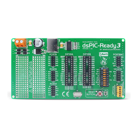 mikroElektronika dsPIC Ready3 User manual