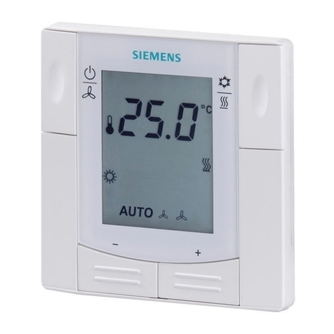 Siemens RDF310.2/MM User manual