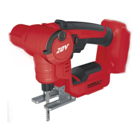 WORKZONE TITANIUM CSJ18LDA instruction manual