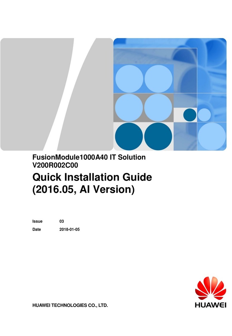Huawei FusionModule 1000A40 User manual