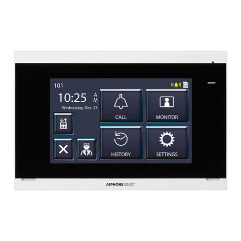 Aiphone Tenant IXG Series User manual