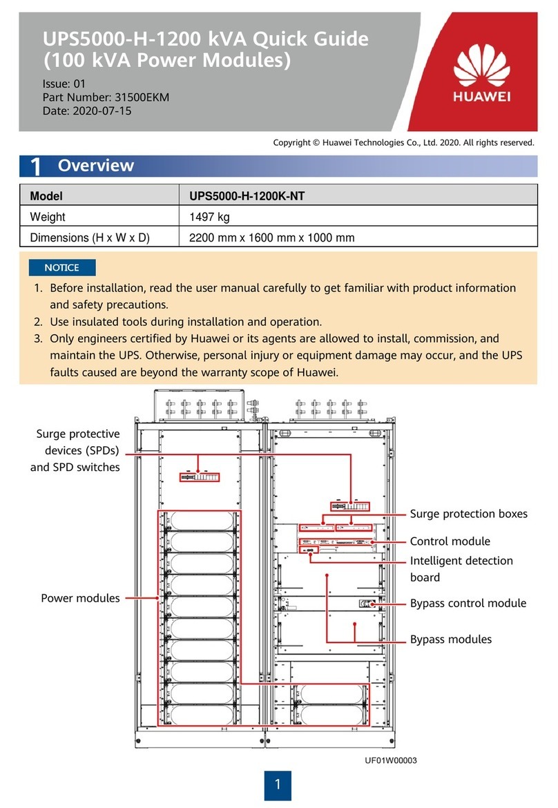 Huawei UPS5000-H-1200K-NT User manual