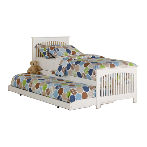 Birlea TORONTO BED User manual Birlea TORONTO BED User manual