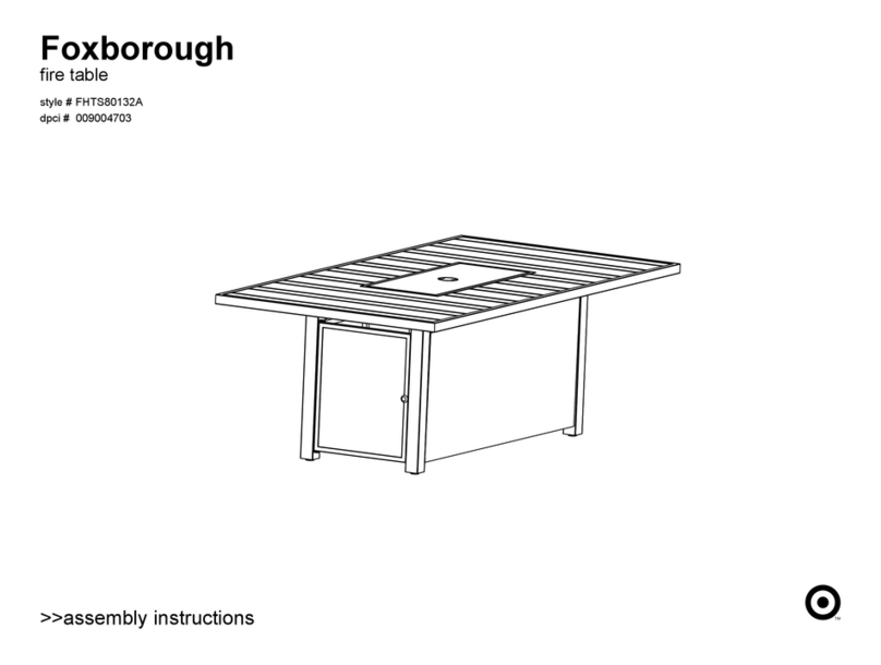 Target Foxborough Assembly instructions Target Foxborough Assembly instructions