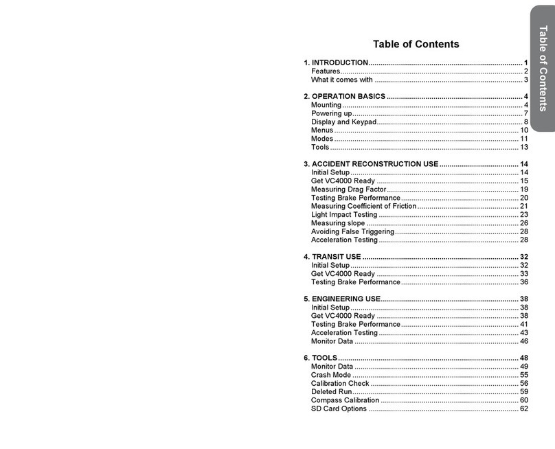 Vericom VC4000DAQ owner's manual