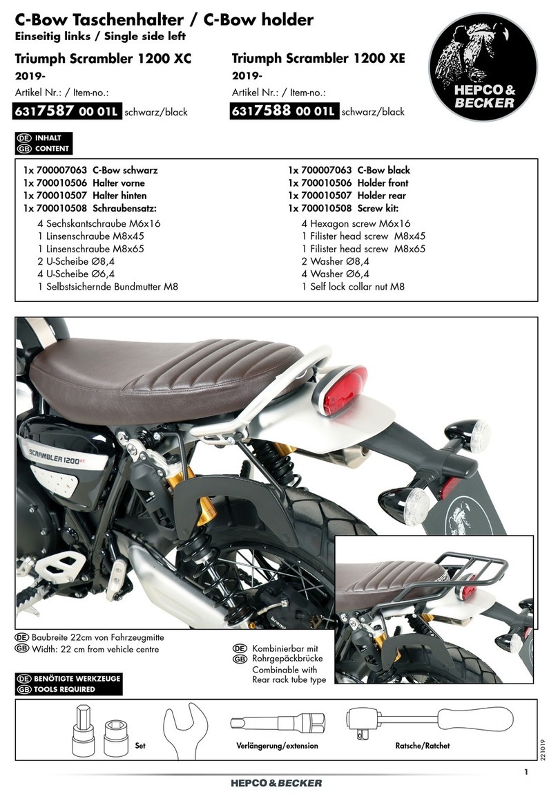 hepco & becker 6317588 00 01L User manual hepco & becker 6317588 00 01L User manual