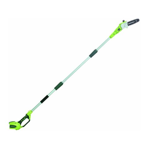 GreenWorks G24PS20 User manual