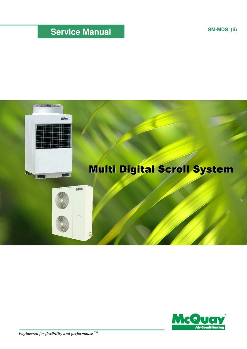 McQuay MDS Series Service manual