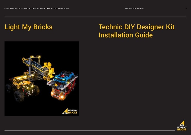 Lightmybricks Technic DIY Designer Kit installation guide