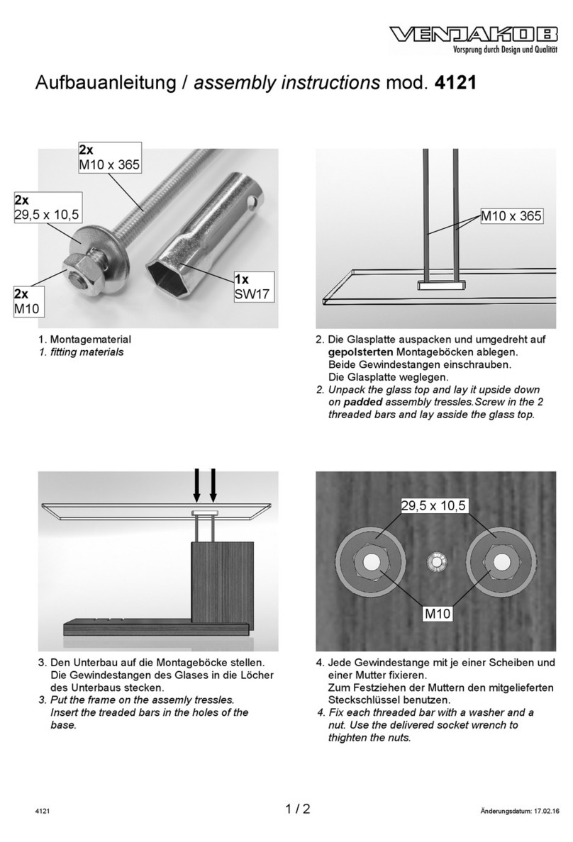 Venjakob 4121 User manual
