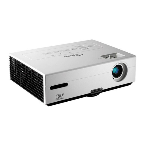 Optoma ES520 Quick start card