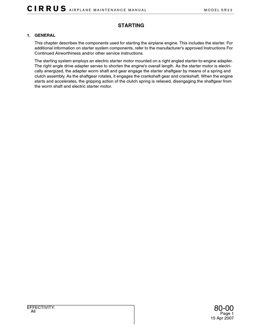 Cirrus SR22 User manual