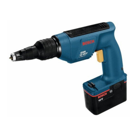 Bosch Professional GSR 12 VET User manual