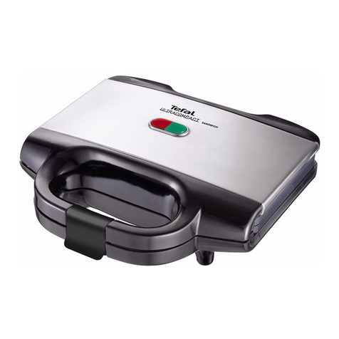 TEFAL Ultracompact SM1552 manual