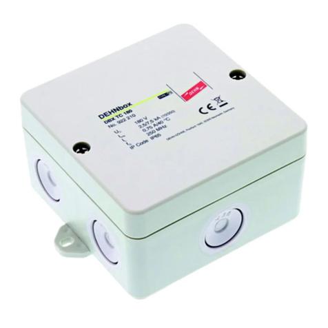 dehn DEHNbox DBX TC 180 User manual