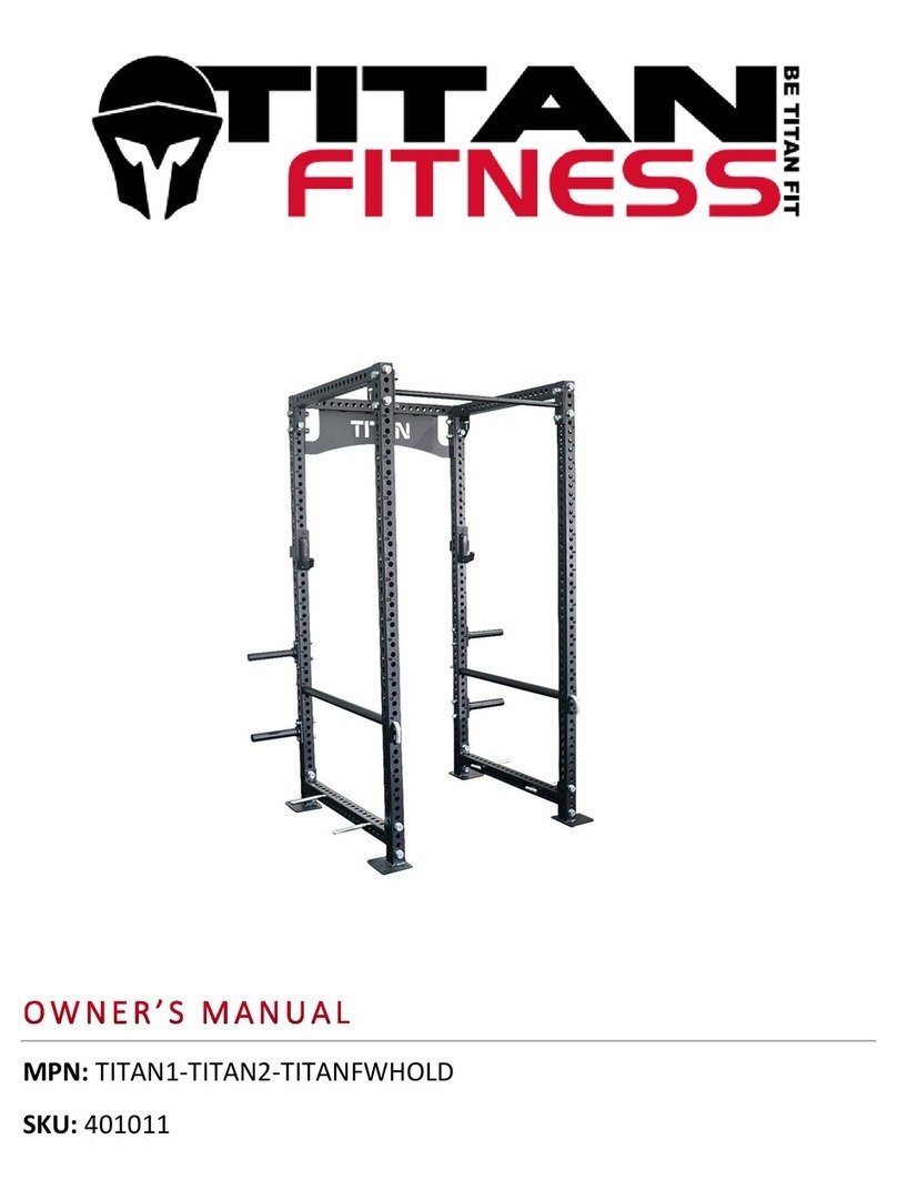 Titan Fitness TITAN1 owner's manual Titan Fitness TITAN1 owner's manual