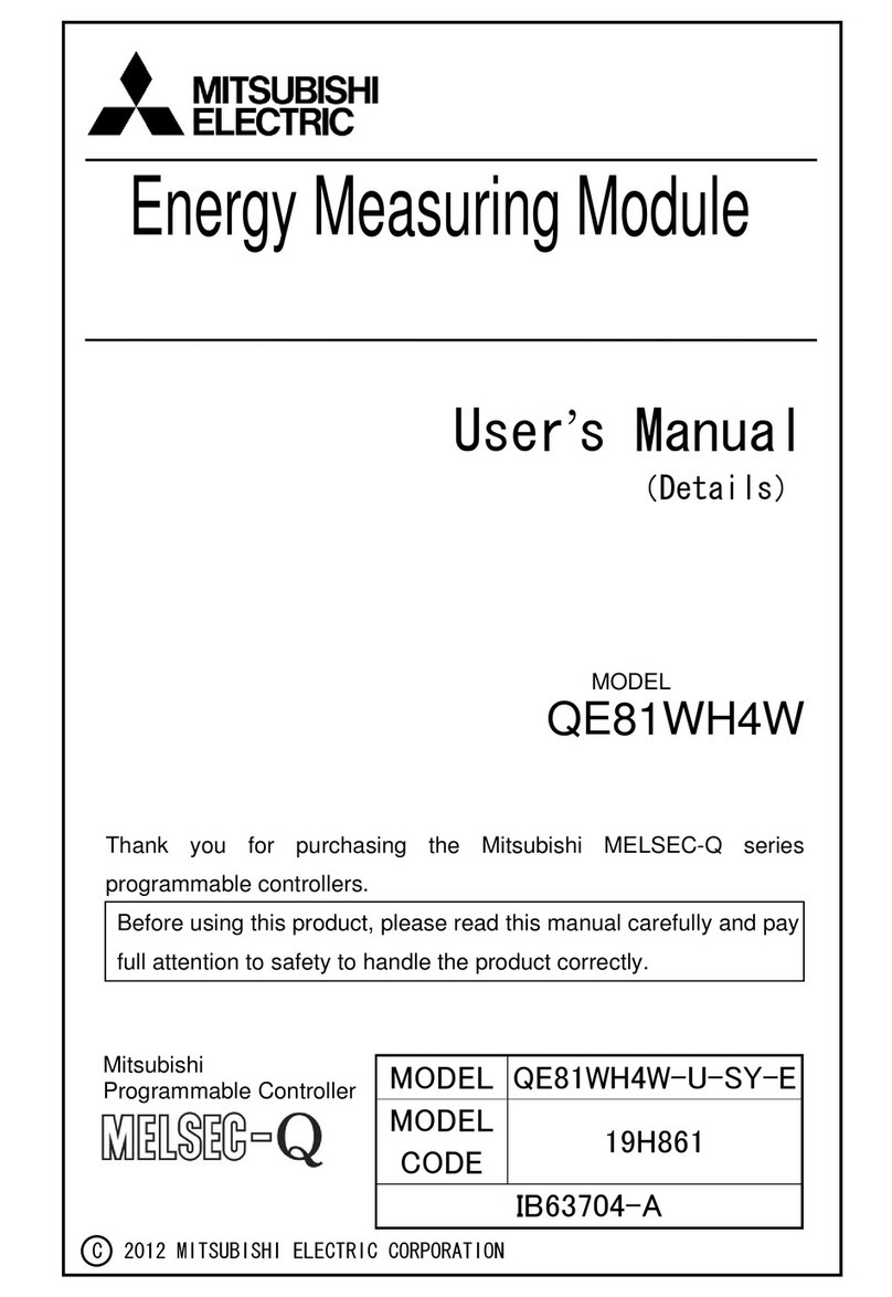 Mitsubishi Electric MELSEC-Q QE81WH4W user manual