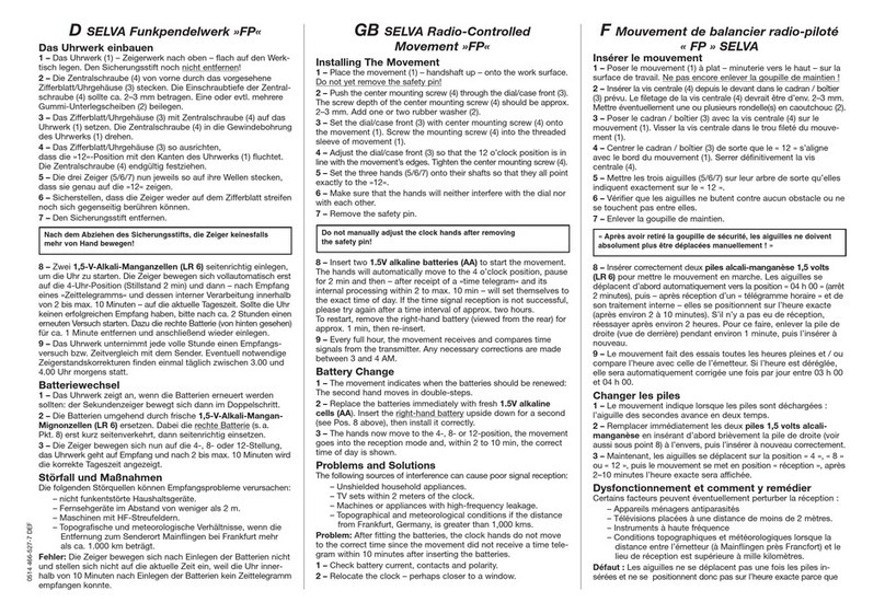 Selva FP User manual
