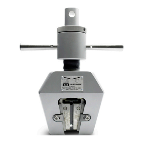 Instron 2716 Series operating instructions