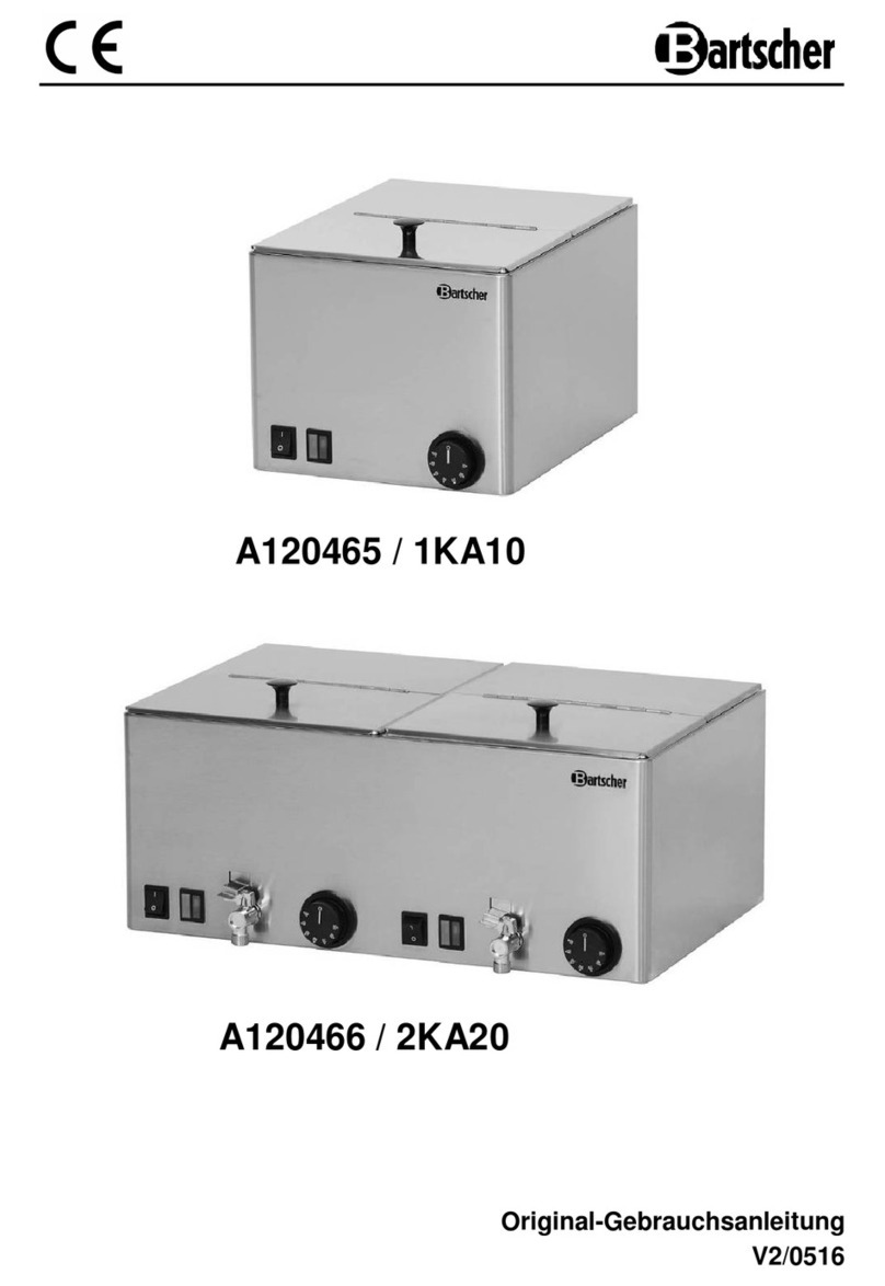 Bartscher A120465 User manual