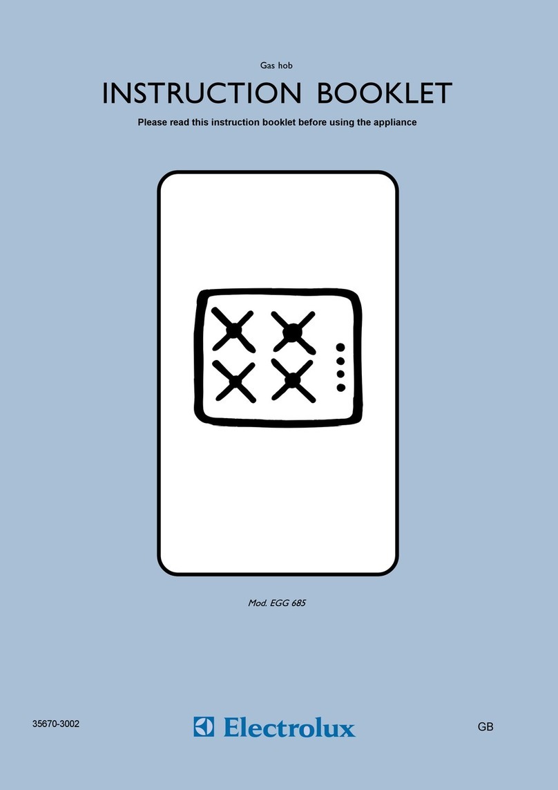 Electrolux EGG 685 User manual