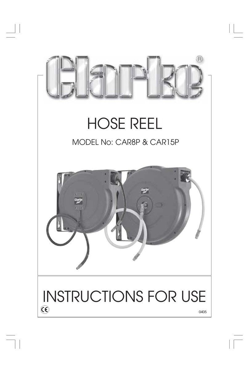 Clarke CAR8P User manual