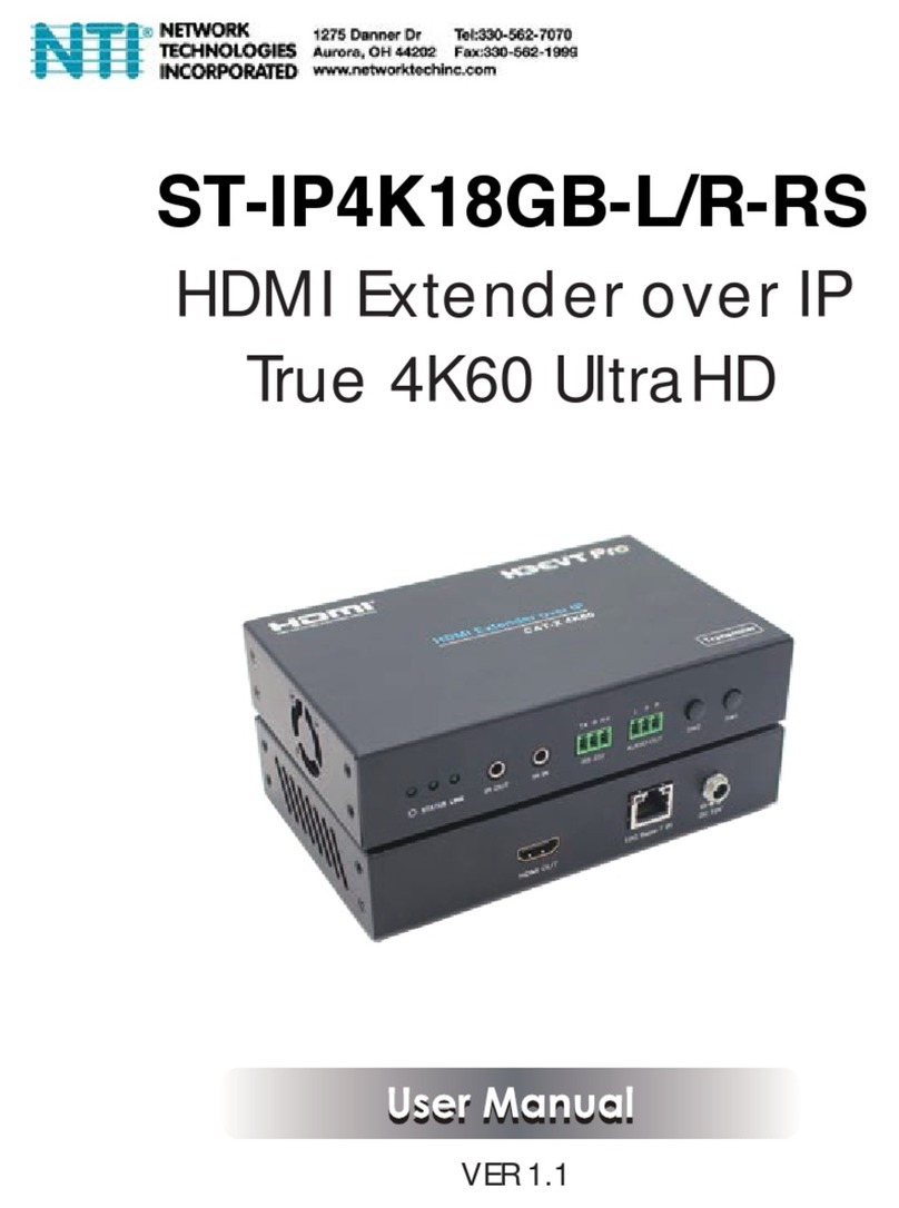 NTI ST-IP4K18GB-L-RS user manual